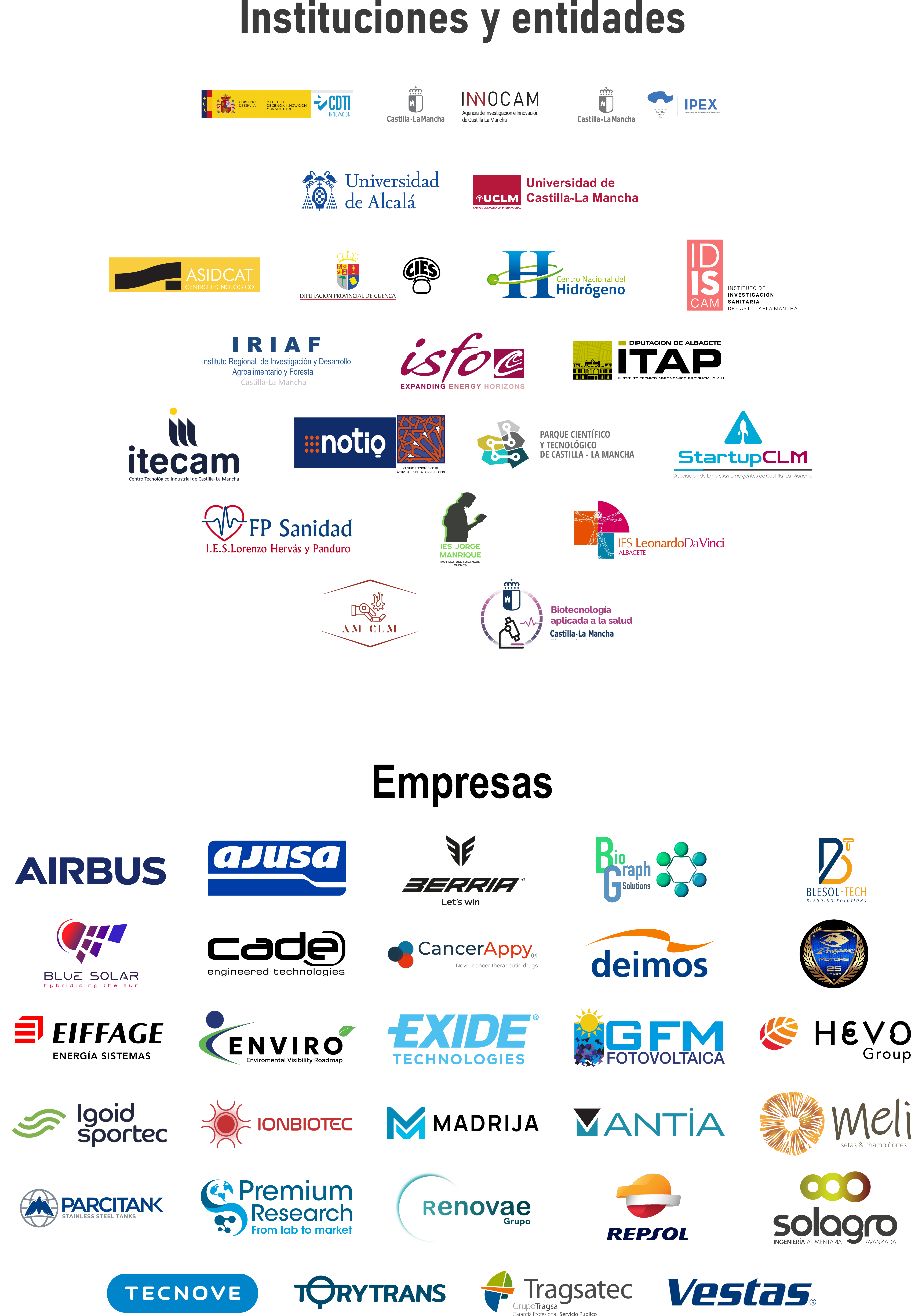 Logos expositores Transforna CLM 2024