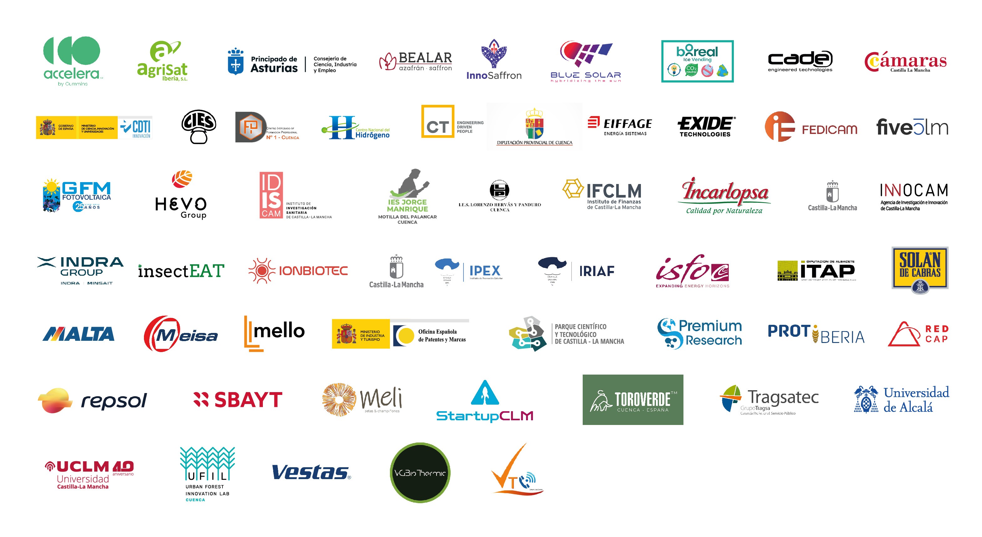 Panel logos expositores TrCLM25