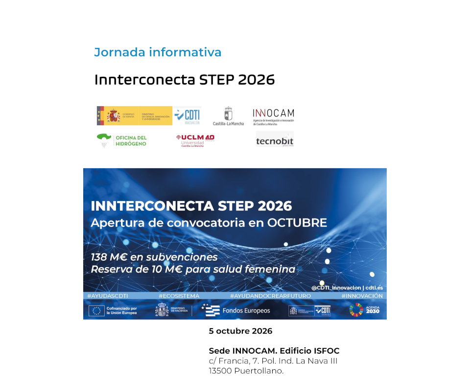 Cartel INNTERCONECTA 26 PTLLANO
